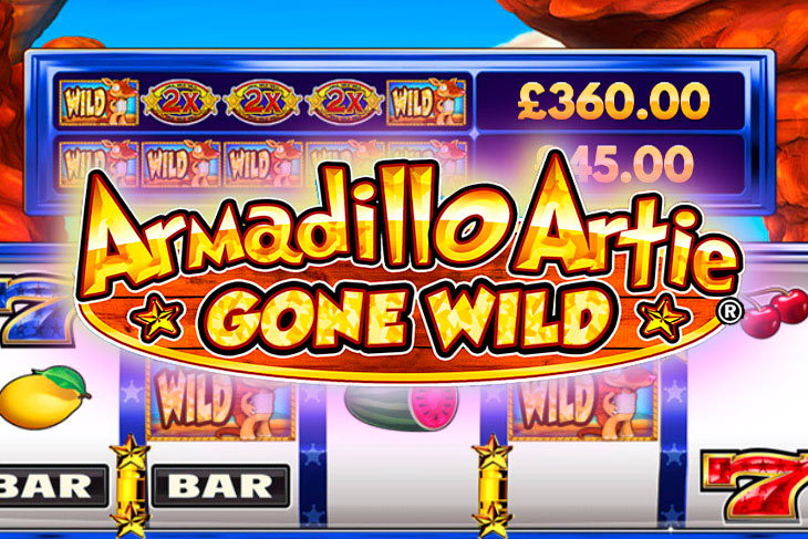 Armadillo Artie Gone Wild - DWG slot at GrandWin Kasino Casino