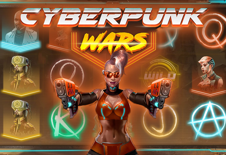 Cyberpunk Wars - Woohoo slot at GrandWin Kasino Casino