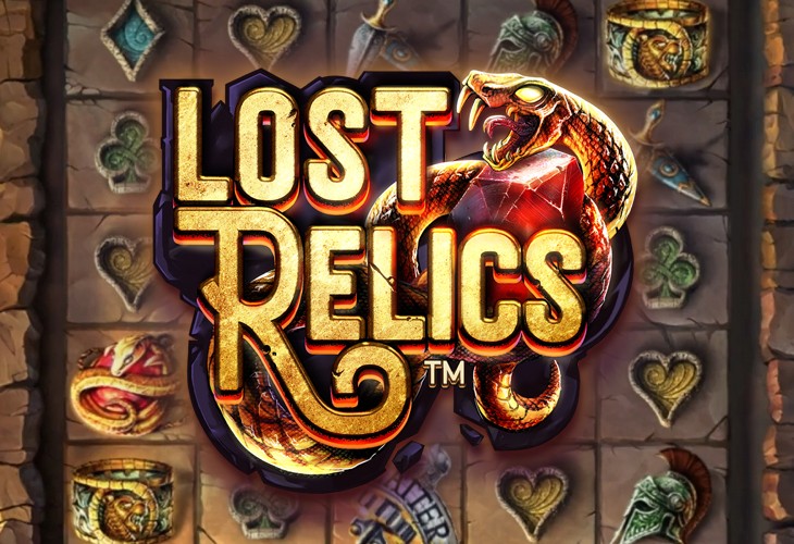 Lost Relics - NetEnt slot at GrandWin Kasino Casino
