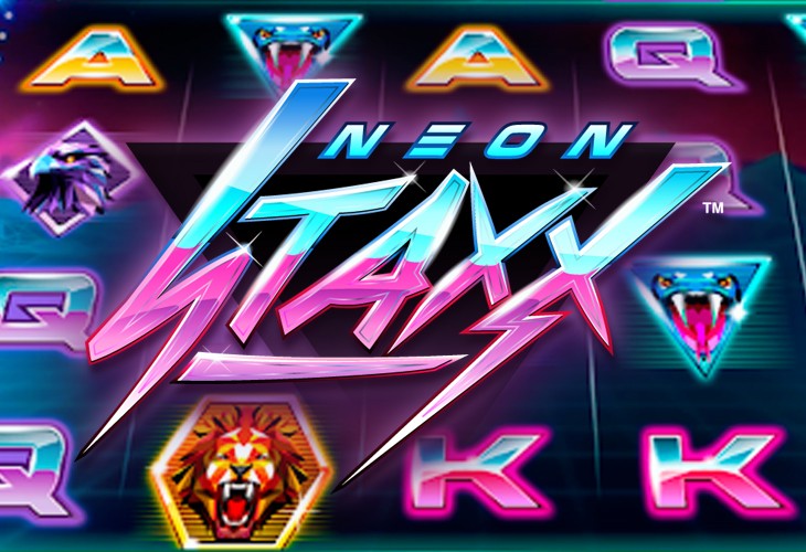 Neon Staxx - NetEnt slot at GrandWin Kasino Casino
