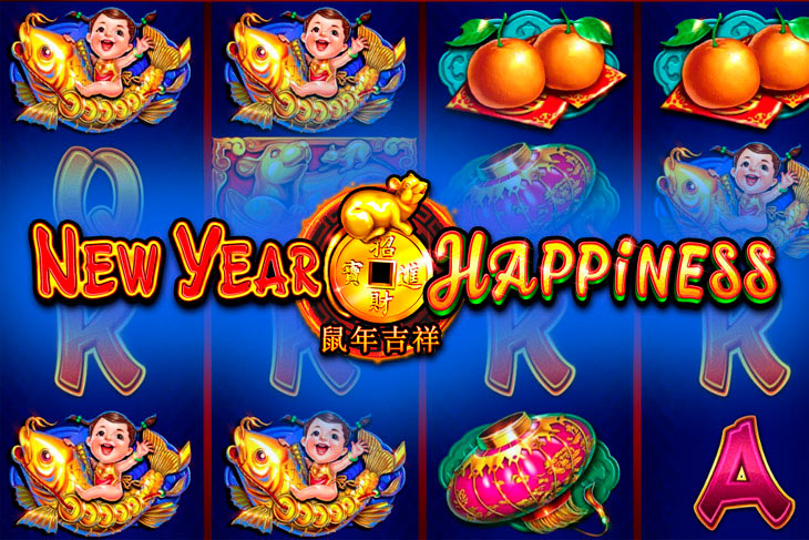 New Year Happiness - Ruby Play slot at GrandWin Kasino Casino