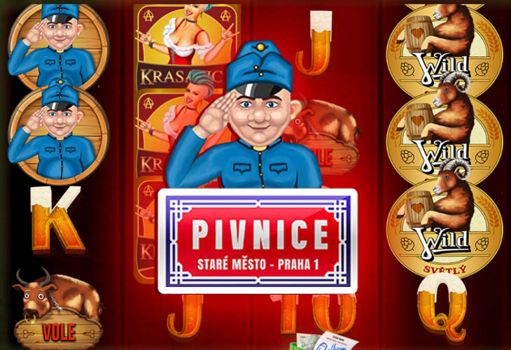 Pivnice - 5MEN slot at GrandWin Kasino Casino