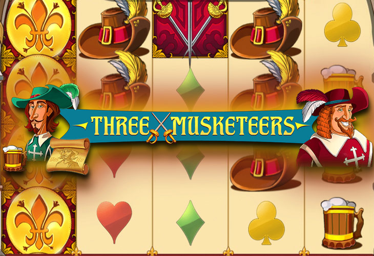Three Musketeers - Red Tiger Gaming slot at GrandWin Kasino Casino